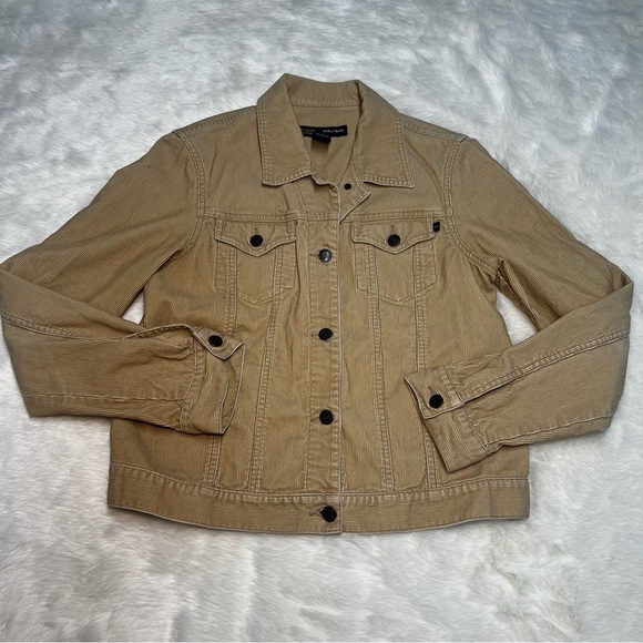 Abercrombie & Fitch vintage corduroy‎ tan jacket - Picture 1 of 3